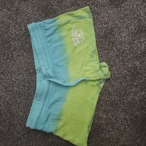 Us Apparel Green and Blue Kids Shorts